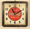 Coca Cola Electric Selecto clock: 