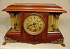 Seth Thomas adamantine column clock.