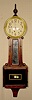 Ingraham time only banjo clock: