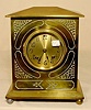 Ansonia bronze case table clock: