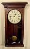 Waterbury No. 54 2 weight 8 day regulator: 