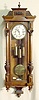 Gustav Becker 3 weight Vienna regulator: 