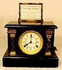 Gambling mantle clock: 
