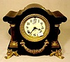 Ansonia iron case mantle clock: 