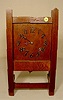 Mission oak shelf clock: