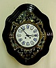 French picture frame wall clock: 