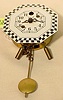 Keebler checkerboard border pendulette: 