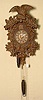 Lux cuckoo clock: 2 weight;