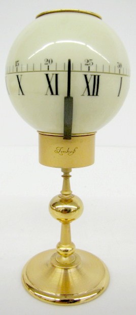 Swiss Imhof Annular Dial Desk Clock — Antique Clocks Price Guide