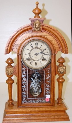 Oak Ansonia "King" Parlor Clock — Antique Clocks Price Guide