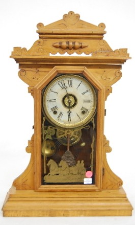 Antique Kitchen Clock w/ Alarm — Antique Clocks Price Guide