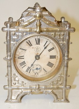 Kroeber 30 Hour Carriage Clock — Antique Clocks Price Guide