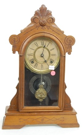 Gilbert "Calipso" Walnut Kitchen Clock — Antique Clocks Price Guide