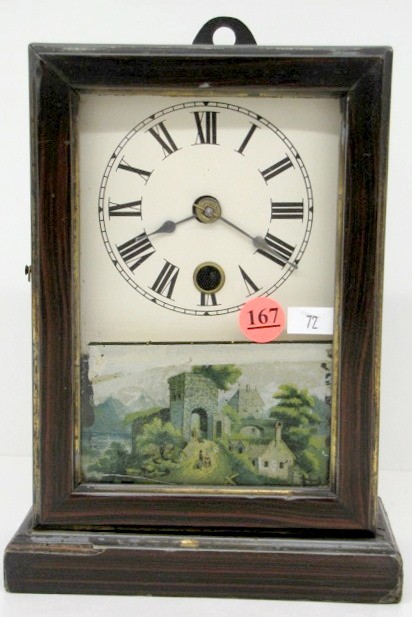 Antique Time Only Cottage Clock — Antique Clocks Price Guide
