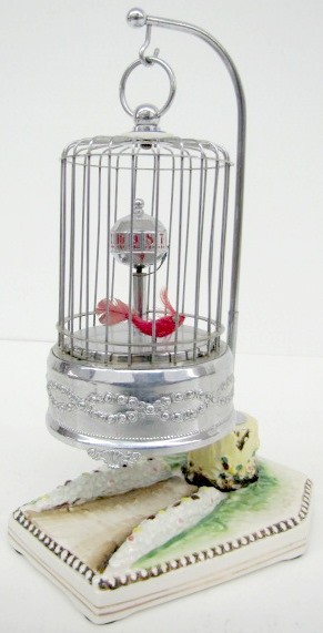 Japan Annular Dial Bird Cage Clock — Antique Clocks Price Guide