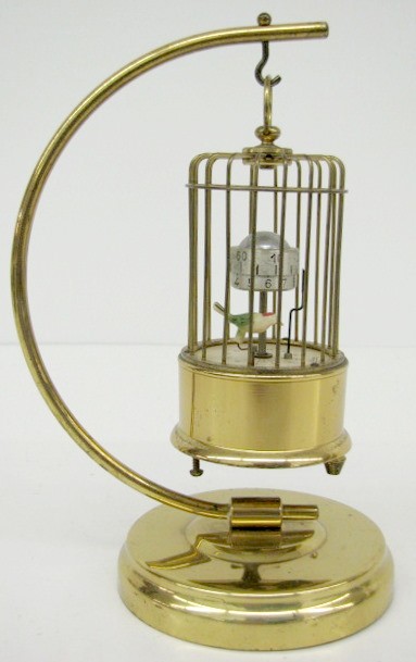 Kaiser Annular Dial Bird Cage Clock — Antique Clocks Price Guide