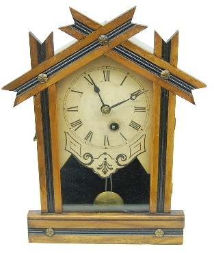 Miniature T O Shelf Clock — Antique Clocks Price Guide