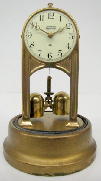 Tiffany Never Wind Dome Clock — Antique Clocks Price Guide
