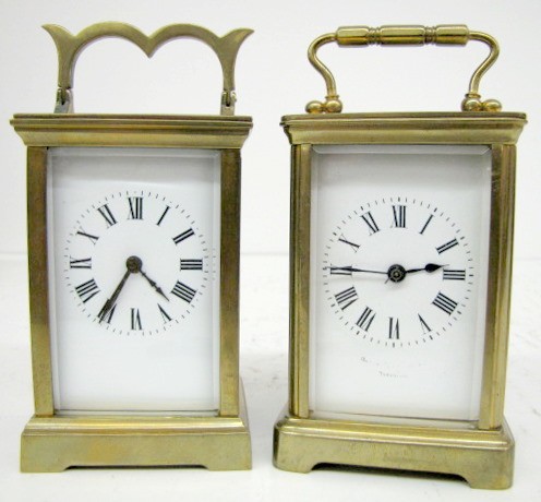 2- 8 Day French Carriage Clocks — Antique Clocks Price Guide