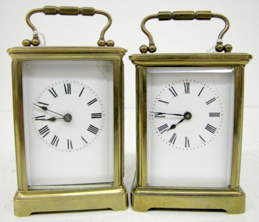 2- 8 Day French Carriage Clocks — Antique Clocks Price Guide