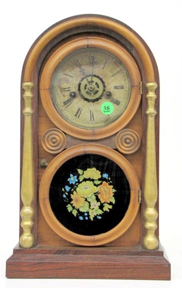 Sessions Round Top Shelf Clock w/Alarm — Antique Clocks Price Guide