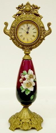 30 Hour Gilbert H.P. Vase Clock — Antique Clocks Price Guide