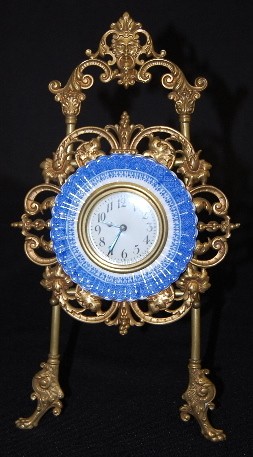 New Haven China and Metal Easel Clock — Antique Clocks Price Guide