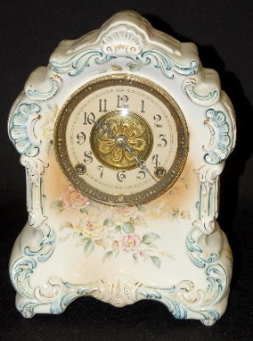 No. 18K Kroeber China Clock — Antique Clocks Price Guide