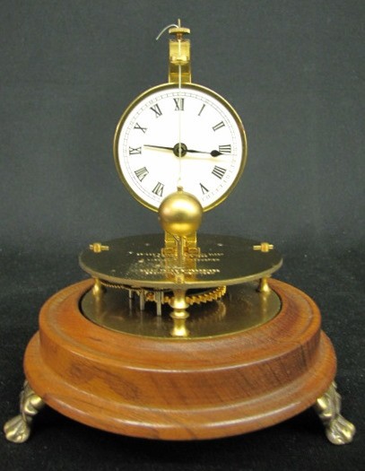 Briggs Rotary Pendulum Clock w/Dome — Antique Clocks Price Guide