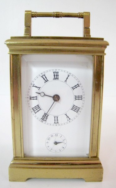 French Carriage Clock With Alarm — Antique Clocks Price Guide