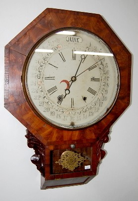 Gilbert Maranville Calendar Clock — Antique Clocks Price Guide