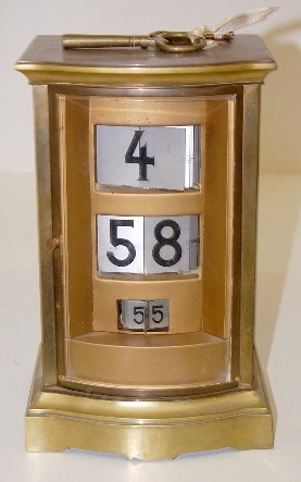 French Digital Crystal Regulator Clock — Antique Clocks Price Guide