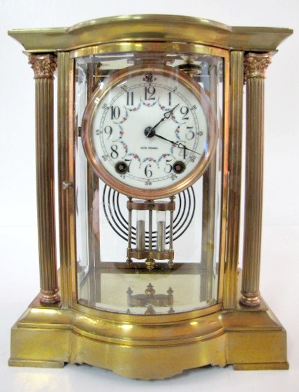 Seth Thomas "Empire 65" Crystal Regulator Clock — Antique Clocks Price Guide