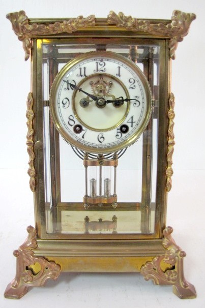 New Haven "Torla" Crystal Regulator Clock — Antique Clocks Price Guide