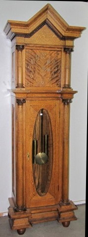 Waterbury Musical 5 Tube Tall Case Clock — Antique Clocks Price Guide