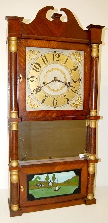 Barnes, Bartholomew Triple Decker Clock — Antique Clocks Price Guide