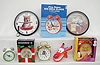 8 Collectible Clocks: Advertising, Santa and More