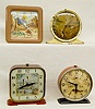 4 Animated Alarm Clocks Roy Rogers and Others