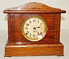 Seth Thomas Red Adamantine Mantle Clock