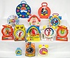 Group of 13 Child Learning Time Toy Clocks
