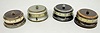 4 Collectible Tape Measure Desk Clocks