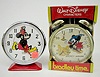 2 Mickey Mouse Vintage Alarm Clocks