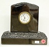 Ingraham Lava Glass Dresser Clock