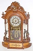 New Haven "Occidental" Mirror Side Mantle Clock