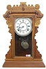 Walnut Time and Strike Kitchen Clock