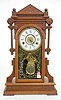 Victorian Walnut Kitchen Clock w/ Alarm