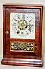 Seth Thomas Rosewood Cottage Clock w/Alarm