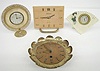 4 Novelty Desk Clocks French, Westclox and Others