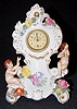 New Haven "Dresden" Cherubs and Floral Clock