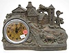 Metal Novelty Clock "The Farm" United Clock Corp.